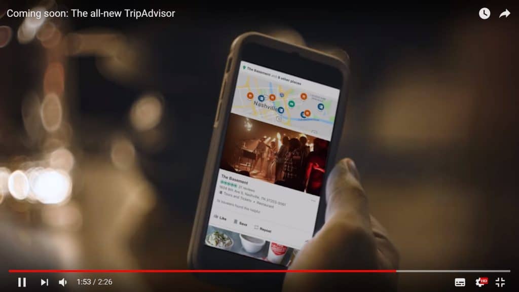 TripAdvisor redizajn