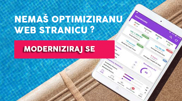 oPTIMIZIRANA WEB STRANICA