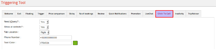Poziv sa web stranice