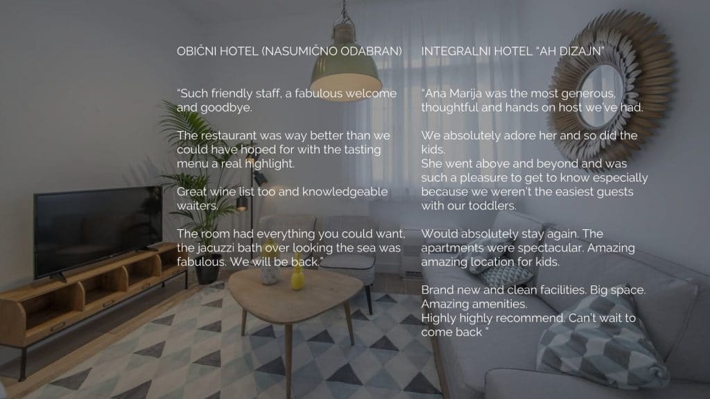 integralno hotel iskustva gostiju