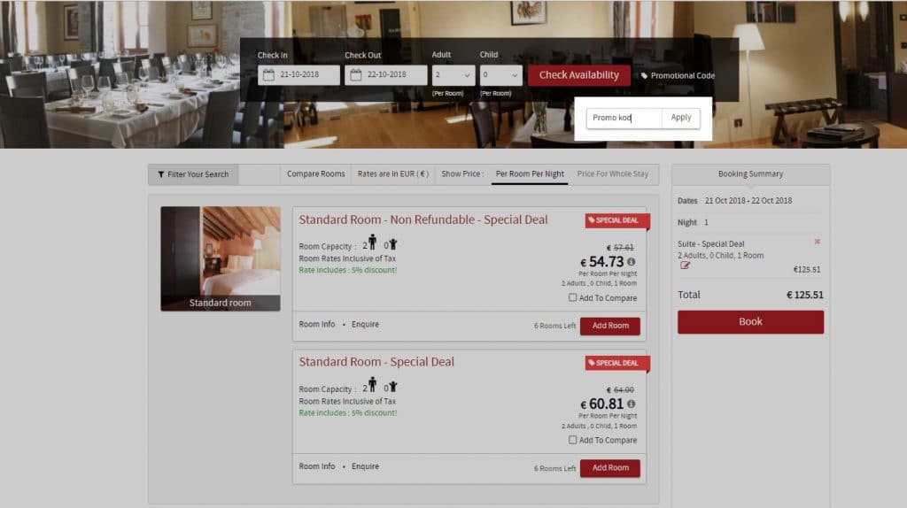 Booking sustav za hotele
